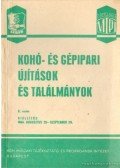 Füredi Mihály (szerk.) - Kohó-és gépipari újítások és találmányok 1964.  8. szám