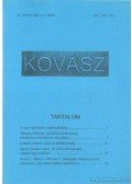 Kocsis Tamás - Kovász 2003. VII. évfolyam 3-4. szám