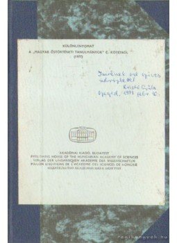 Kristó Gyula - Törzsek és törzsnyelvi helynevek (dedikált) Kristó Gyula - Törzsek és törzsnyelvi helynevek (dedikált), Budapest 1977 antikvár könyv
