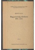 Kristó Gyula - Magyarország története 895-1301