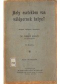 Dr. Gerő Ernő - Mely esetekben van válópernek helye?