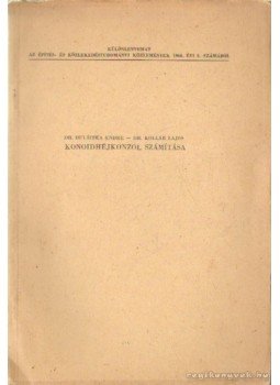 Dr. Kollár Lajos, Dr. Dulácska Endre - Konoidhéjkonzol számítása Dr. Kollár Lajos, Dr. Dulácska Endre - Konoidhéjkonzol számítása, Budapest 1966 antikvár könyv