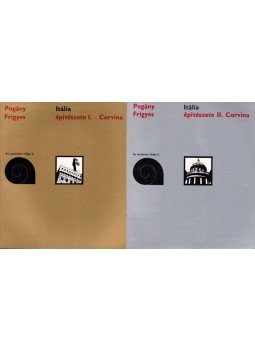 Pogány Frigyes - Itália építészete I-II. Pogány Frigyes - Itália építészete I-II., Budapest 1982 antikvár könyv