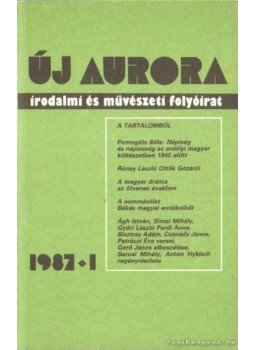  - Új aurora 1987/1, Békéscsaba 1987 antikvár könyv