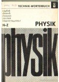 Sube, Ralf,Eisenreich, Günter - Technik-Wörerbuch Physik N-Z