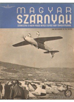 Jánosy István - Magyar Szárnyak 1940. 14. szám november Jánosy István - Magyar Szárnyak 1940. 14. szám november, Budapest 1940 antikvár könyv
