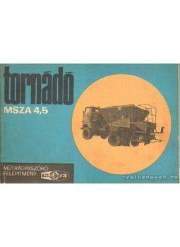 - Tornádó MSZA 4,5 - Tornádó MSZA 4,5, 0 antikvár könyv