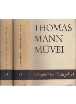 Thomas Mann - Válogatott tanulmányok I-II. Thomas Mann - Válogatott tanulmányok I-II., Budapest 1970 antikvár könyv