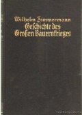 Zimmermann, Wilhelm - Geschichte des großen Bauernkrieges