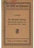 Petersen, Johannes - Die öffentliche Fürsorge