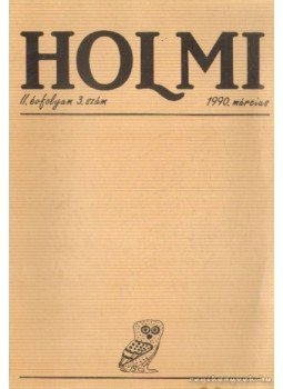 Réz Pál - Holmi 1990. március 3. szám Réz Pál - Holmi 1990. március 3. szám, Budapest 1990 antikvár könyv