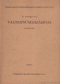 Dr. Denkinger Géza - Valószínűségszámítás 1970.