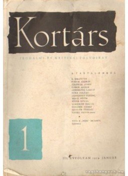 Darvas József, Tolnai Gábor - Kortás 1959. (teljes) Darvas József, Tolnai Gábor - Kortás 1959. (teljes), Budapest 1959 antikvár könyv