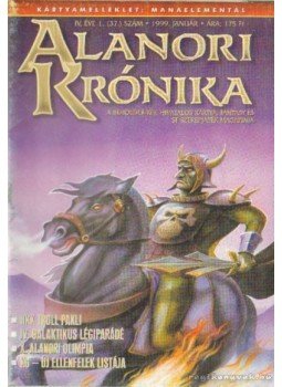 Tihor Miklós (szerk.) - Alanori krónika 1999. január (37.) szám Tihor Miklós (szerk.) - Alanori krónika 1999. január (37.) szám, Budapest 1999 antikvár könyv