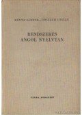 Országh László,Kónya Sándor - Rendszeres angol nyelvtan