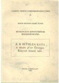 Szabó Ágnes,Simon Melinda - Bethlen Kata könyvtárának rekonstrukciója