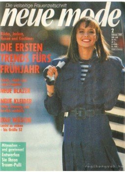 - Neue mode 1989. februar - Neue mode 1989. februar, 1989 antikvár könyv