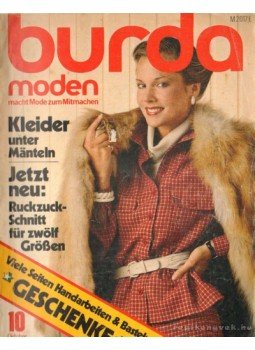 Aenne Burda (szerk.) - Burda moden 1979/10 Aenne Burda (szerk.) - Burda moden 1979/10, 1979 antikvár könyv