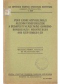 Dr. Radnai Béla - Puky Endre képviselőházi alelnök ünnepi beszéde a Budapesti Nemzetközi Gyorsírókongresszus megnyitásán 1928 szeptember 1- én