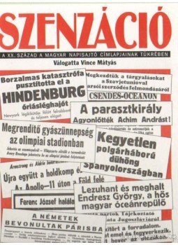 Vince Mátyás (szerk.) - Szenzáció Vince Mátyás (szerk.) - Szenzáció, Budapest 1996 antikvár könyv
