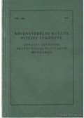 Balázs Klára,Dr. Kacsó András - Növényvédelmi kutató intézet évkönyve 1975.
