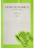 Dr. Moskát Csaba (főszerk.) - Ornis Hungarica 1997. Vol. 7. No. 1-2.