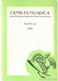 Dr. Moskát Csaba (főszerk.) - Ornis Hungarica 1996. Vol. 6 No. 1-2