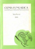 Dr. Moskát Csaba (főszerk.) - Ornis Hungarica 1996. Vol. 5 No. 1-2