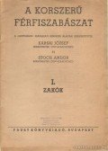 Karsai József,Stoch Andor - A korszerű férfiszabászat I. zakók