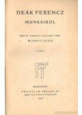 Wlassics Gyula - Deák Ferencz munkáiból I-II. kötet