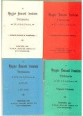 Dr. Bárdos József - A Magyar Nemzeti Irodalom Története I-IV. kötet (hasonmás) (mini)