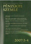 Több szerkesztő - Pénzügyi szemle 2007/ 3-4.