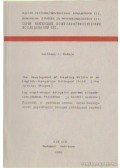 Lengyel Zsolt,Wodala, Kathleen A. - Egy angol-magyar kétnyelvű gyermek olvasástanulásának fejlődése ( a kezdeti szakasz)
