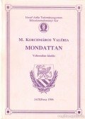 M. Korchmáros Valéria - Mondattan