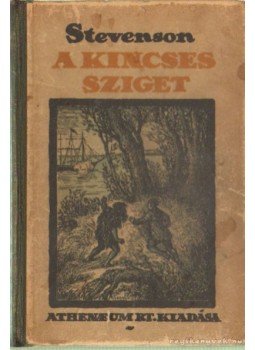 Robert Louis Stevenson - A kincses sziget Robert Louis Stevenson - A kincses sziget, Budapest 1920 antikvár könyv