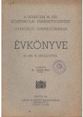 Dr. Jausz Béla - A debreceni M. Kir. középiskolai Tanárképzőintézet Gyakorló Gimnáziumának évkönyve az 1939-40. iskolai évről
