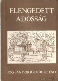 Dr. Joó Sándor - Elengedett adósság