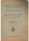 Greiner Mihály - A debreceni egyéves kereskedelmi szaktanfolyam  középiskoláiban érettségizettek számára és a debreceni négyévfolyamú fiú felső kereskedelmi iskola értesítője az 1934-35. iskolai évről