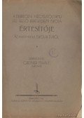 Greiner Mihály - A Debreceni Négyévfolyamú Fiú Felső Kereskedelmi Iskola értesítője az 1929-1930. iskolai évről