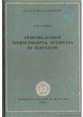 Acserkan, N. Sz. - Fémforgácsoló Szerszámgépek Számítása és Tervezése