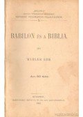Mahler Ede - Babilon és biblia