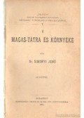 Dr. Simonyi Jenő - A Magas-Tátra és környéke