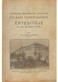 vitéz Csánky Adorján - A Debreceni Református Kollégium Polgári Fiúiskolájának értesítője az 1934-35. iskolai évről