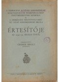 Greiner Mihály - A debreceni egyéves kereskedelmi szaktanfolyam középiskolában érettségizettek számára és a debreceni négyévfolyamú fiú felső kereskedelmi iskola értesítője az 1934-35. iskolai évről