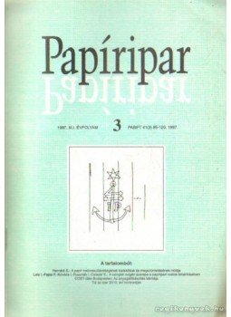 Vámos György - Papíripar 1997. 3. Vámos György - Papíripar 1997. 3., Budapest 1997 antikvár könyv