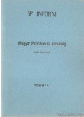 Kopp Mária (szerk) - Magyar pszichiátriai társaság 1988/4