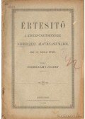 Cserhalmy József - Értesítő a Kegyes-Tanítórendiek Debreczeni Algymnásiumáról 1896-97. iskolai évben