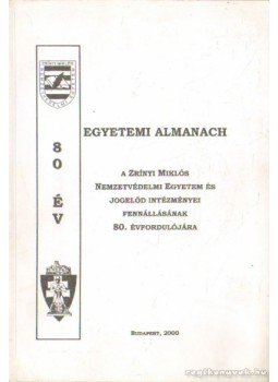Dr. Szilágyi Tivadar - Egyetemi Almanach Dr. Szilágyi Tivadar - Egyetemi Almanach, Budapest 2000 antikvár könyv
