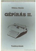 Kökény Sándor - Gépírás II.