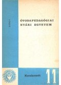 Horváth Béla - Óvodapedagógia nyári egyetem